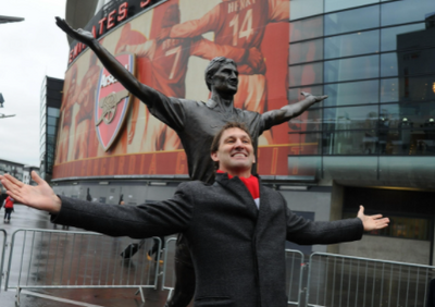 Arsenal legend Tony Adams is a Gunner through and through