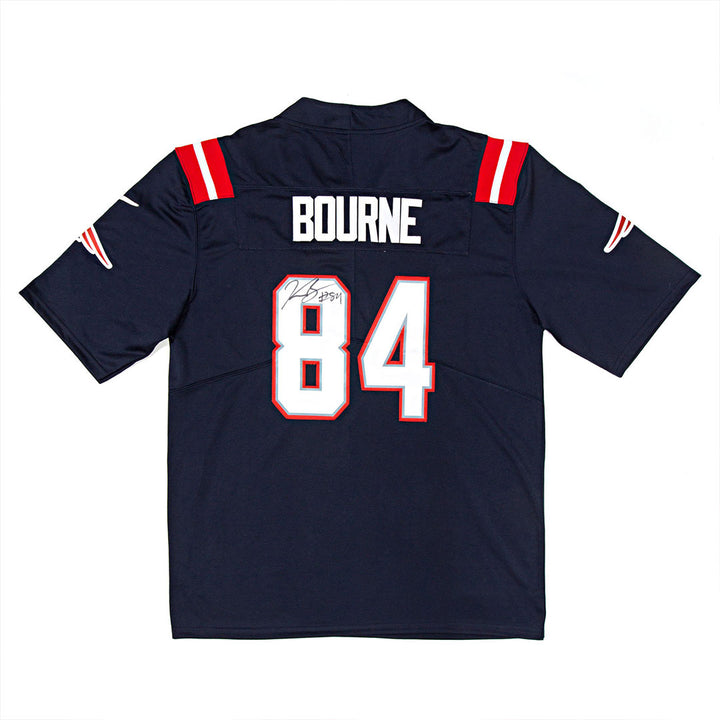 Authentically Signed Kendrick Bourne Replica Patriots Away Jersey –  Signathon